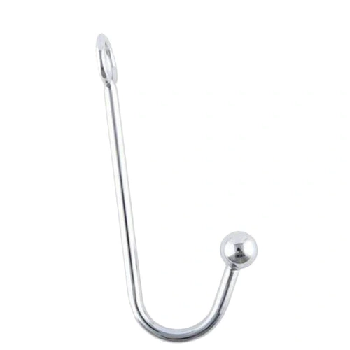 3294 Metal AllNight Sex Anal Smooth Hook Toy 1206